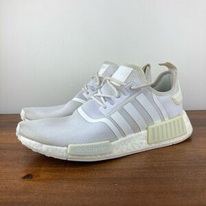 Adidas NMD R1 White Athletic Running Shoes Sneakers GZ9259 Men’s Size 10.